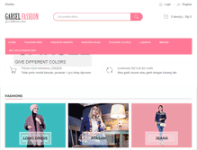 Tablet Screenshot of garselfashion.com